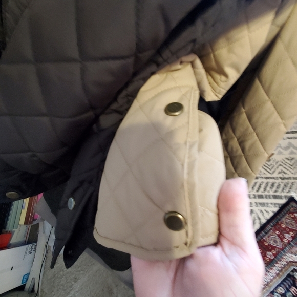 Ralph Lauren Women's Birch Tan. NWT. LARGE. QUILTED - Picture 14 of 14